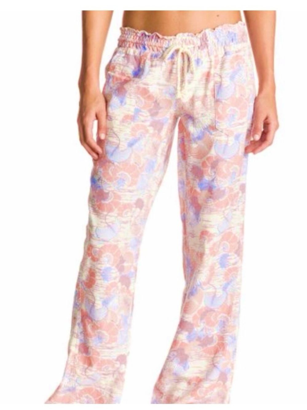 Roxy linen blend beach pants size large